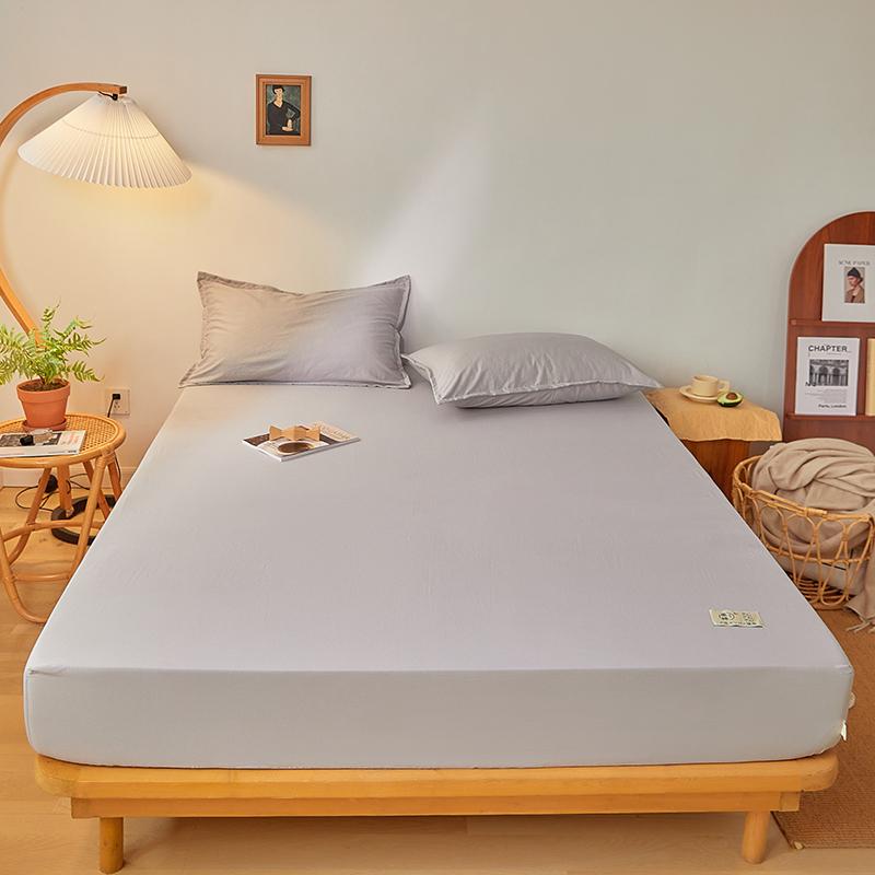 100% Bavlna Jedno Růžové Prostěradlo Chránič Proti Prachu Univerzální Potah Matrace Ložní Prádlo Queen S Gumičkou Ložní Prádlo