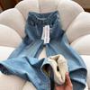 Velvet Thickened High Waist Retro Jeans - Women's 2025 Winter Collection