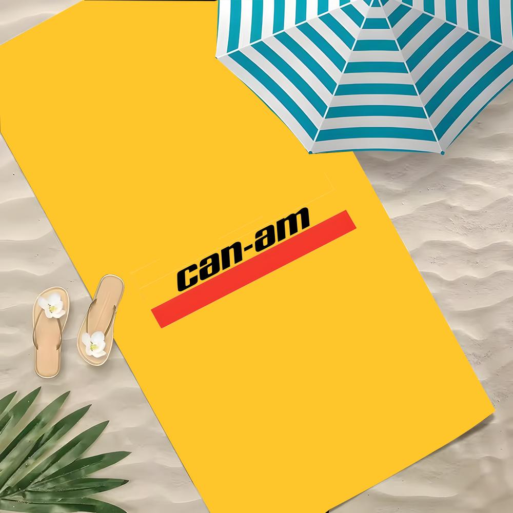 C-Can-Am Towel Polyester Beach Towel Quick Dry Sand Free Bath Towel For Summer Pool Travel Vacation