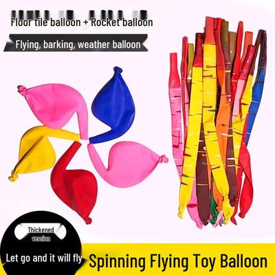 Rocket Balloon: Flying Toy - Interactive Outdoor Fun for Kids and Future Internet Stars!