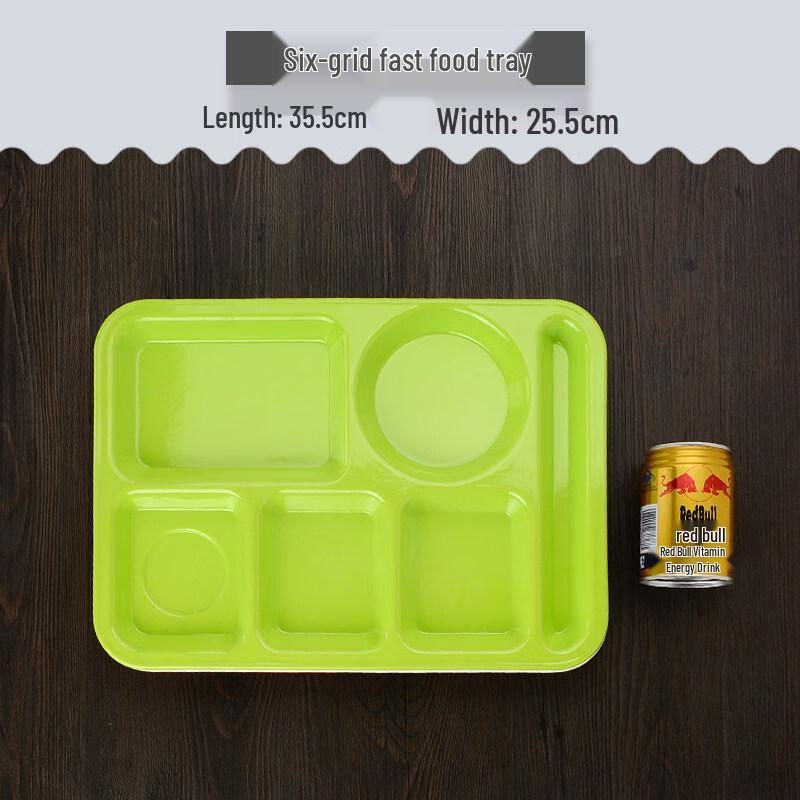 Commercial Thick Melamine Divided Dinner Plate