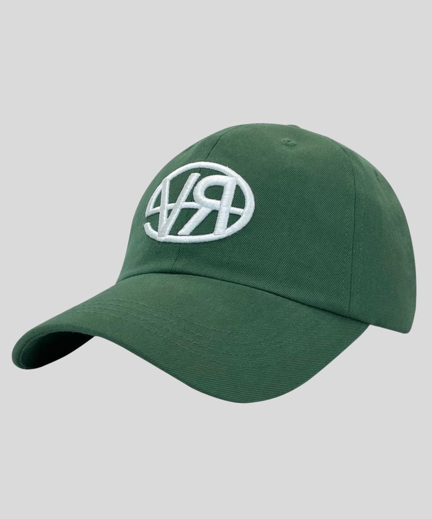 REVE Embossed Embroidery Big Logo Ball Cap / 4 Colors