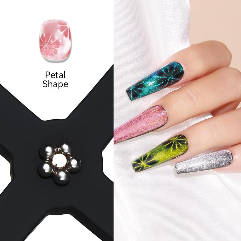 6 in 1 Magnetic for Cat Eye Nails Pentacle Nail Art Magnet Stick New Nail Magnet Tool  Home DIY