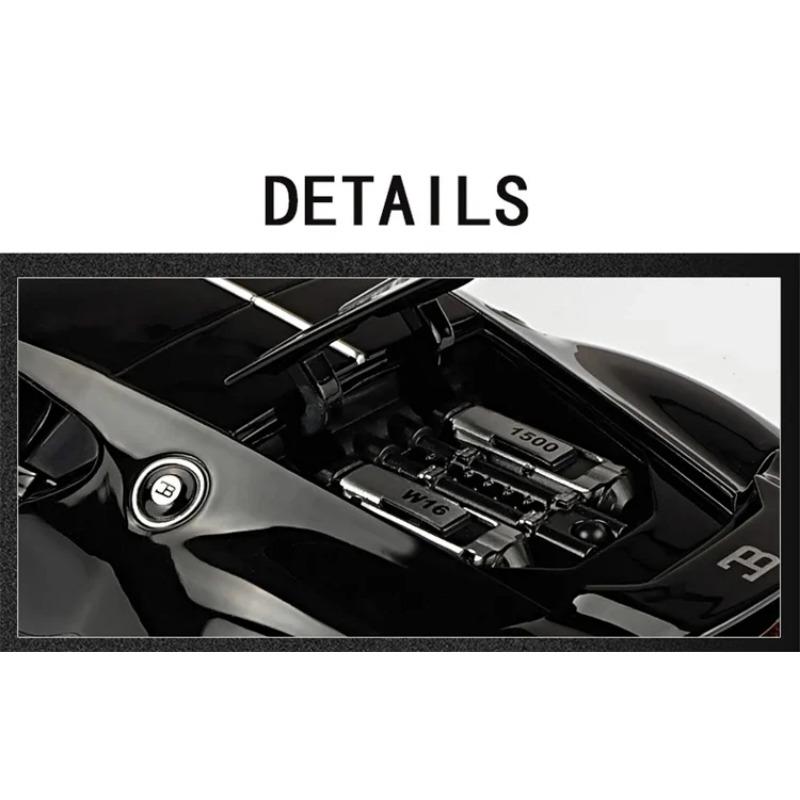 1/32 Bugatti BGT La Voiture Noire Alloy Car Model Decoration Metal Diecasts & Toy Vehicles Toy Global Limited Edition Children Boy Toys