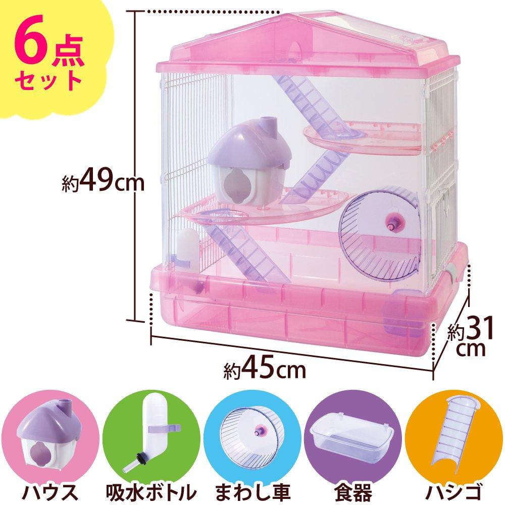 Iris Ohyama Pink 3 Tiers PHSC-412