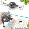 Portable Retractable Clothes Line for Travel Camping Windproof Invisible Outdoor Drying Line No Hole Needed for Business Trip
