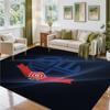Bolton Wanderers FC Design Crystal Velvet Rug Soft Decorative Mat for Bedroom Entrance