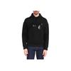 Emporio Armani Ss23 Solid Color Letter Print Hoodie Men Hoodies Black 3R1MBI-1JHSZ-0043