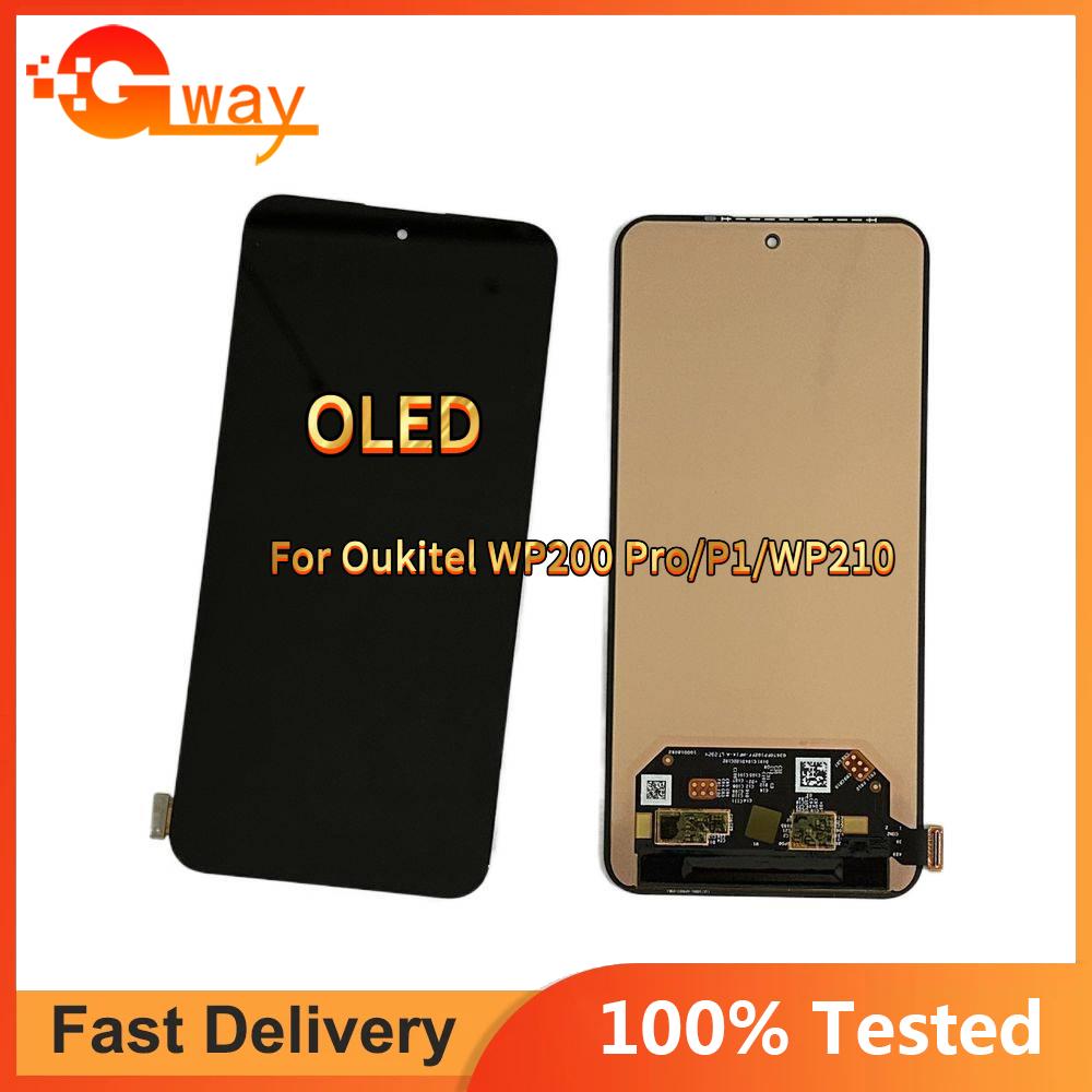 LCD Screen and Digitizer Full Assembly For Oukitel WP210 OLED