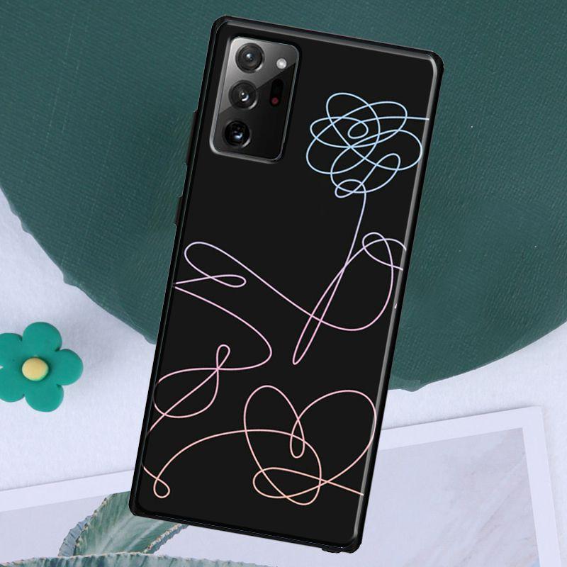 Love Yourself Case For Samsung Galaxy S22 Ultra S21 S20 FE S8 S9 S10 Note 10 Plus Note 20 Ultra Cover Galaxy S20 FE