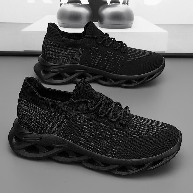 Men's shoes sports twist sole light casual breathable shoes fashion mesh shoes light super soft running