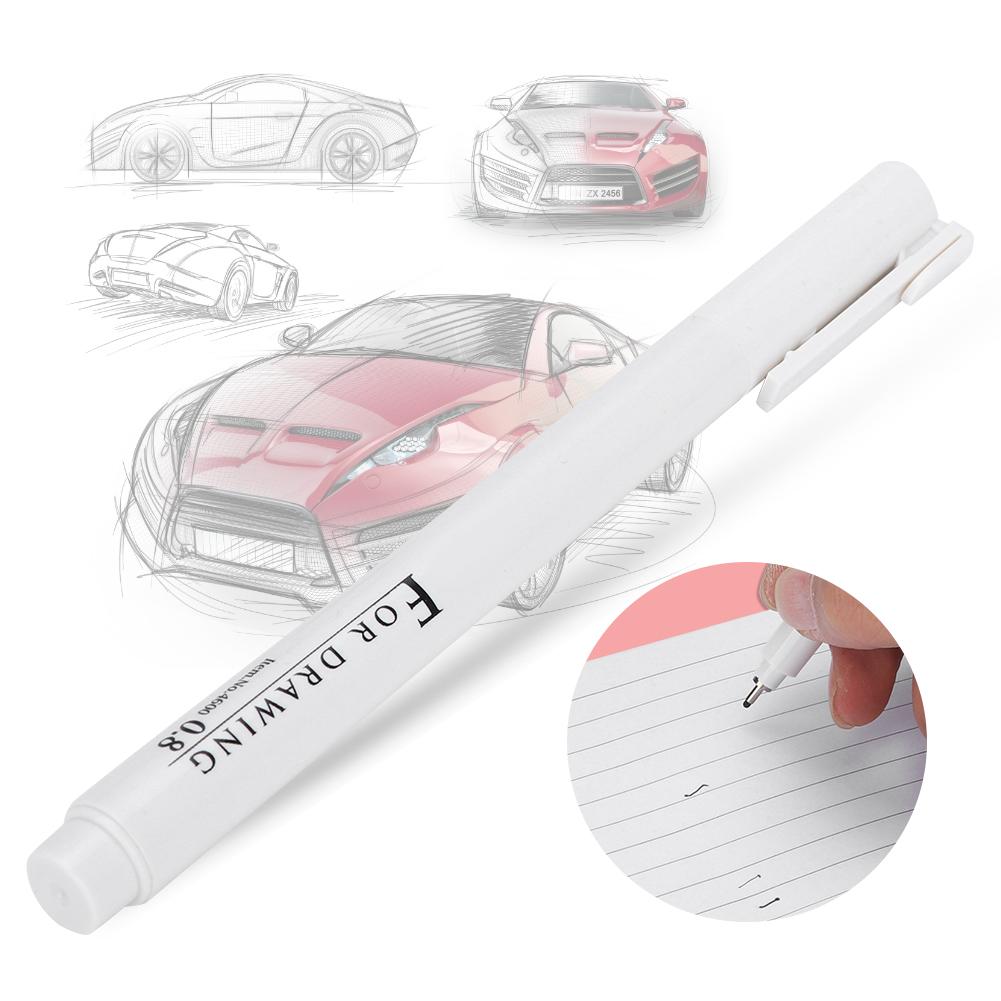 Micron Liner Zeichenmarker, feine Spitze, schwarze Tinte zum Skizzieren von Anime-Illustrationen(0,8 mm)