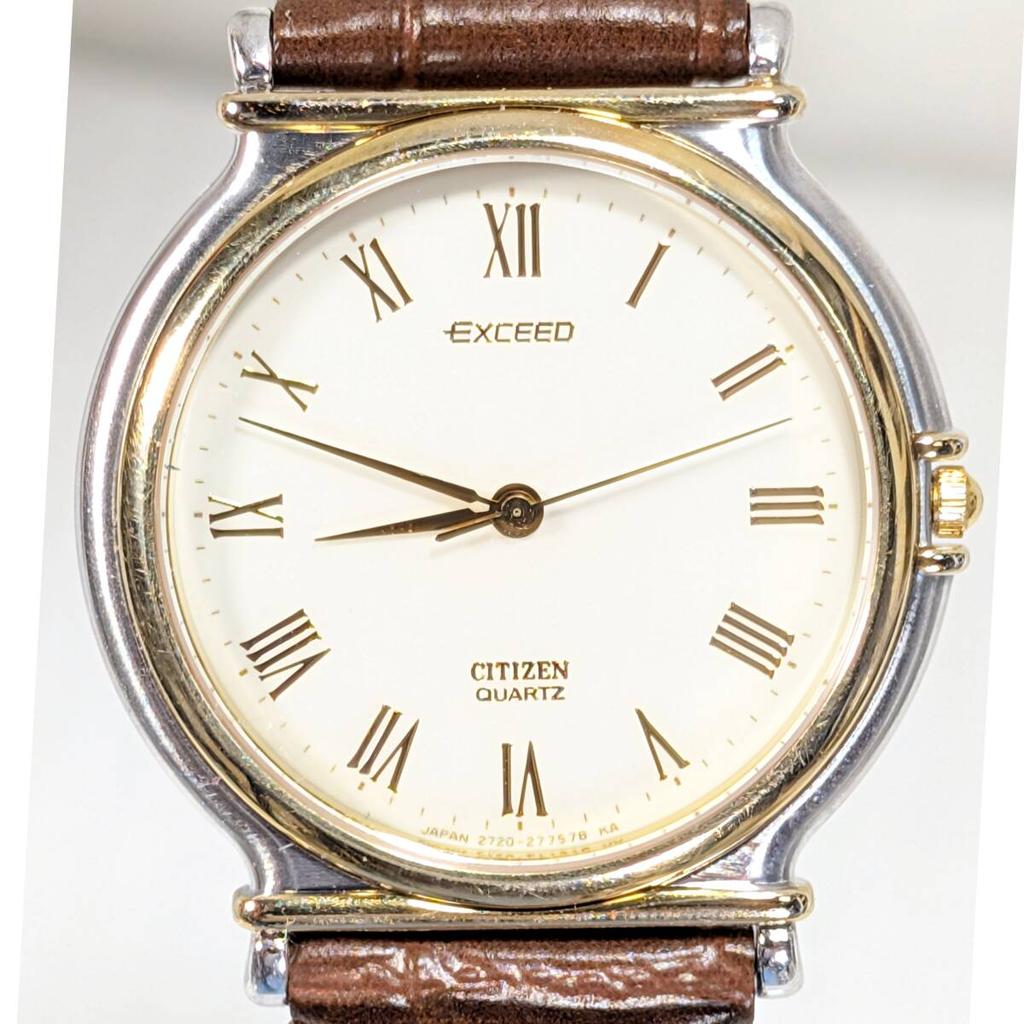 Citizen EXCEED Battery and Strap Men's (Unisex) Watch, Replaced, Q-03