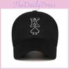 Spade Fashionable Letter Pattern Embroidered Casual Sun Shading Cap Baseball