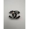 Used [Rare/05A] Brooch CC Mark Multistone Pearl Gunmetal
