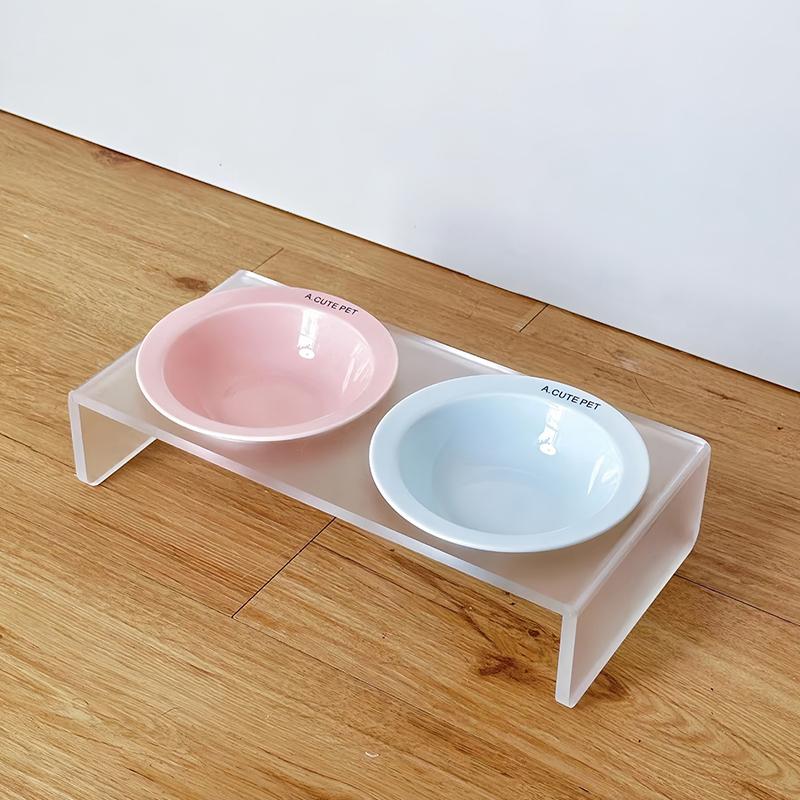 Ceramic Pet Cat Bowl Pet Drinking Water Feeding Bowl Ceramics Cat Food Dog Food Utensils Cat Dog Pet Supplies Accessories
