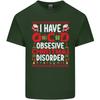Christmas OCD Funny Xmas Unisexs Light Cotton TShirt