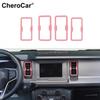 AC Air Conditioner Outlet Vent Frame Trim Decor Cover Bezels For Ford Bronco 21+