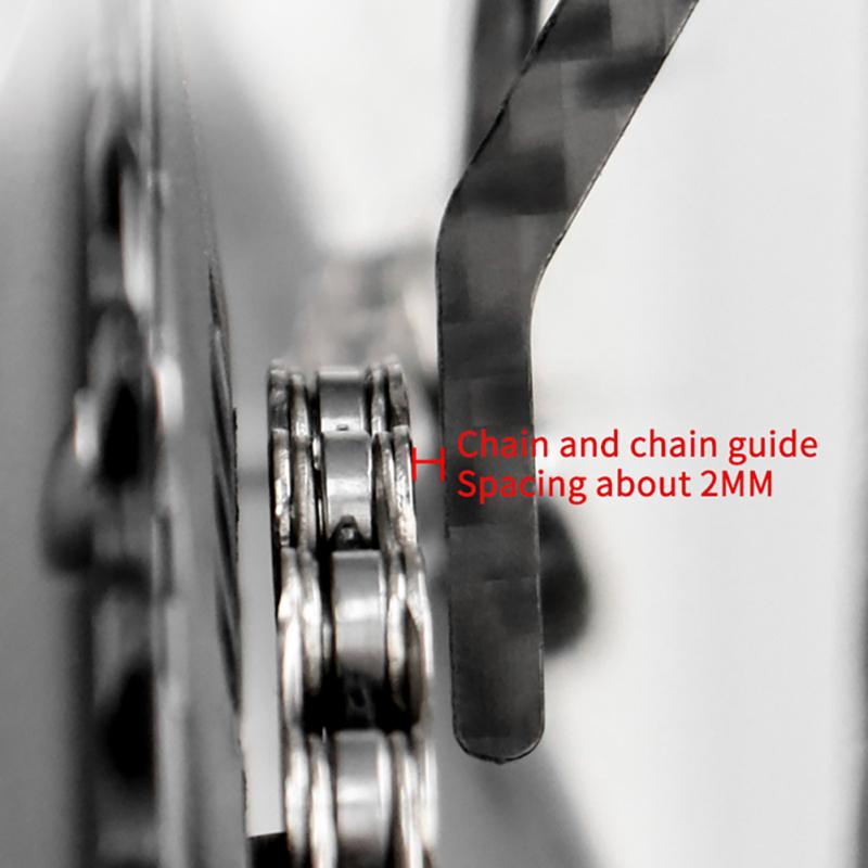 Bicycle Chain Stabilizer Ultralight Carbon Fiber Chain Guide Chain Anti-drop Device Bicycle