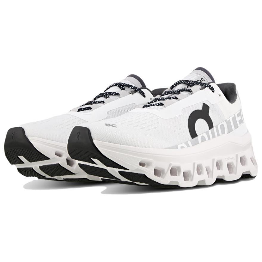 On Running CloudmOnster White Black Women's 61.98433