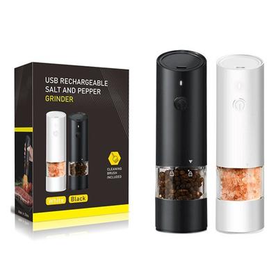 Elektrický mlýnek na sůl a pepř USB nabíjení Mlýnek na sůl a pepř Elektrické kořenky Nástroj Mlýnek na pepř Mlýnky na sůl a pepř