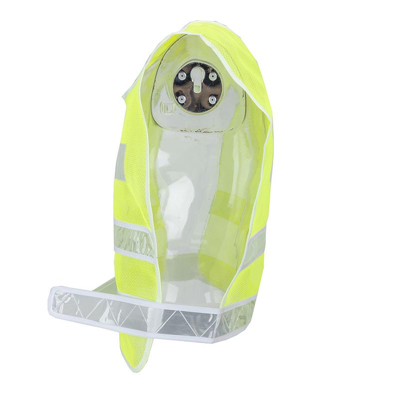 Breathable Mesh Reflective Safety Vest for Construction and Traffic Inspections