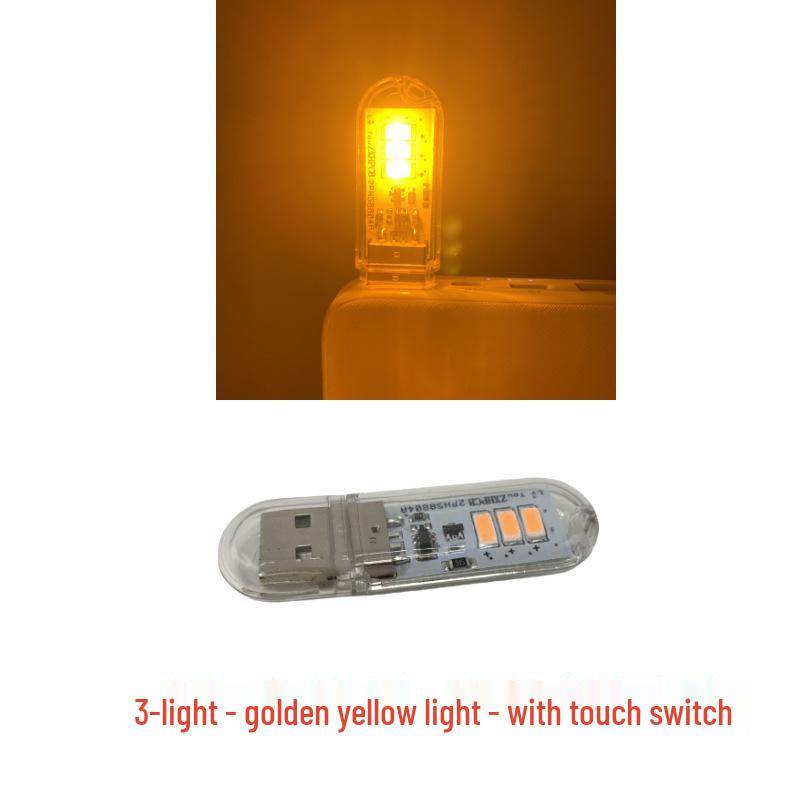5V USB LED Night Light - Portable Flash Drive Style for Bedroom, Camping, or Stalls