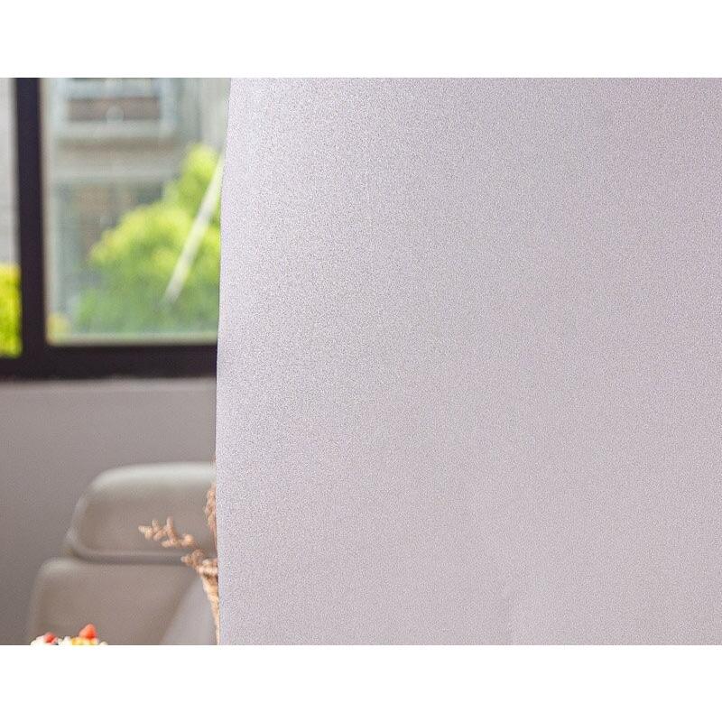Electrostatic Matte Glass Film, Bathroom Light Transmission Opaque Window Sticker, Office Sunscreen, Sunshade and Heat Insulation Film