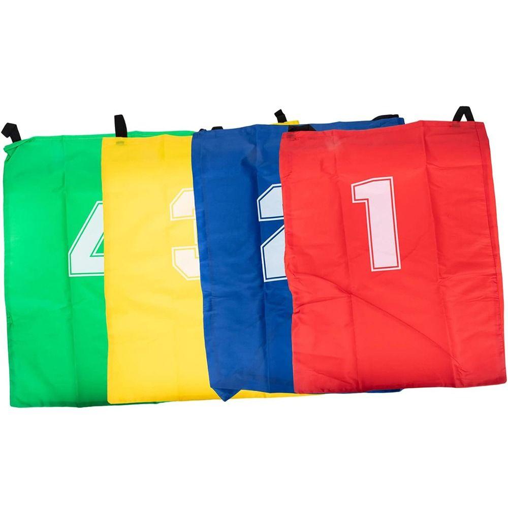 4pcs Easy To Carry Kids Jumping Bags Colorful Outdoor Games  Backyard Game Supplies