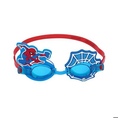 Bestway Örümcek Adam Çocuk Yüzme Gözlüğü Silikon Kayış +3 Yaş Plaj ve Havuz 98022