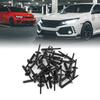 uxcell Plastic Rivet Bumper Fender Clip 30pcs