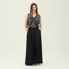 EBM Tuck Detail Wide Long Pants Emq5Wpt030