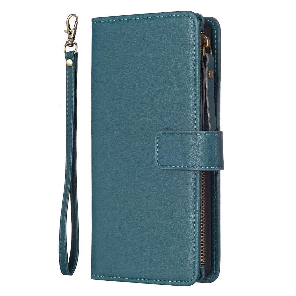 OPPO A98 5G/F23/A1 Zippered Leather Case, Cross-Border Exclusive, Anti-Drop Design