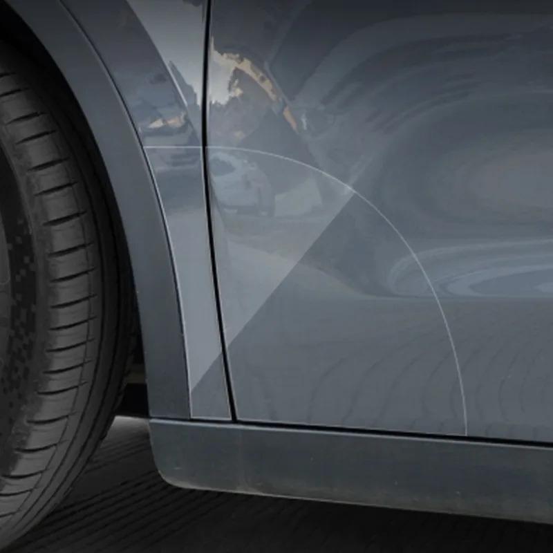 For Tesla Model Y/Y Juniper 2026 Front Door Corner Anti-Scratch Film Rear Door Protective Films Invisible Car Clothing TPU Film