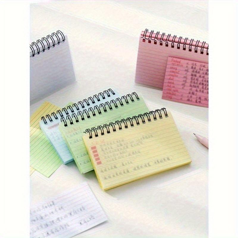 1 st Enkel Spiralanteckningsbok med Linjerade Sidor i Olika Färger, Rivbar Bindning, Slumpmässig Färg, Kontorsmaterial Journal Dagbok Anteckningsbok Tillbaka till Skolan
