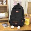 Schoolbag high-value junior high school student backpack female Korean version simple and versatile primary school student schoolbag girl cute 