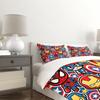 Cute Marvel Superhero Duvet Cover Set Comforter Cover Bedding Set No Filler For Teens Bedroom Living Room Decor