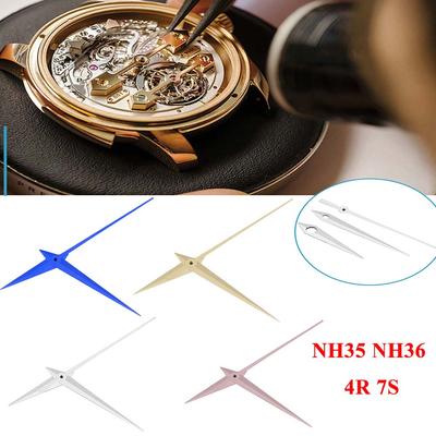 Mod NH35 Zeiger Roségold Silber Gold Uhrenzeiger Für NH35/NH36/4R/7S Uhrwerk Uhrenzeiger Für SKX007 Taucheruhr Zubehör