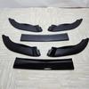 Front Bumper Lip Spoiler Splitter Diffuser For VW Golf 6 MK6 GTI GTD R R20 2008-2013 Canard Spoiler Body Kits Tuning ABS Black
