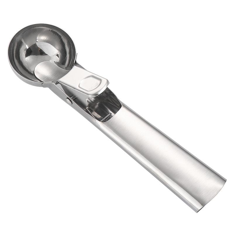 Stainless Steel Ice Cream Scoop Multifunctional Dual-Purpose Fruit Scoops Ice Cream Scoop Cookie Dough Spoon Potato Digging Ball