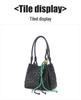 Same Model As Xiaohongshu: Woven Bag, Handbag, Messenger, Fresh Niche Shoulder, Underarm Bag.