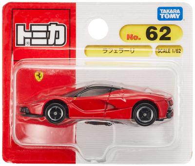 Takara Tomy Tomica No. 62 LaFerrari (Blister Packaging) Miniature Car Toy for Ages 3 and Up