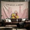 Onepunch Man Wandteppich Ästhetisches Wandbehang Gedruckter Stoffdecke Dekorative Wandteppiche Für Schlafzimmer Wohnzimmer Heimdekoration