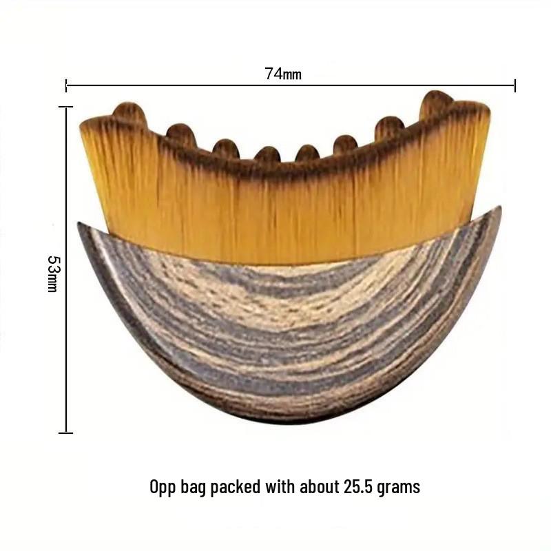 Facial Lymphatic Massage Brush for Jawline Sculpting and Neck Contouring