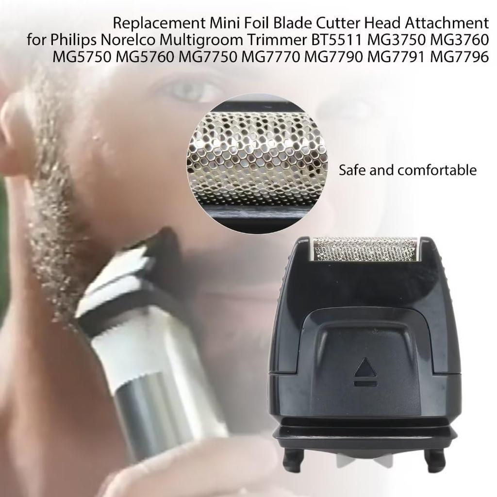 2025 New Mini Foil Blade Cutter Head Attachment Replacement for Philips Norelco MG7750 MG7770 MG7785 MG7790 MG7991 MG7796 MG9730