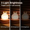 USB Rechargeable Animal Night Light 3 Level Dimmable Breastfeeding Nightlight New Nursery Lamp