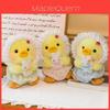 Stofftier Ente mit Kleid für Kinder Kinder Baby Weiche Tierpuppe Geschenk