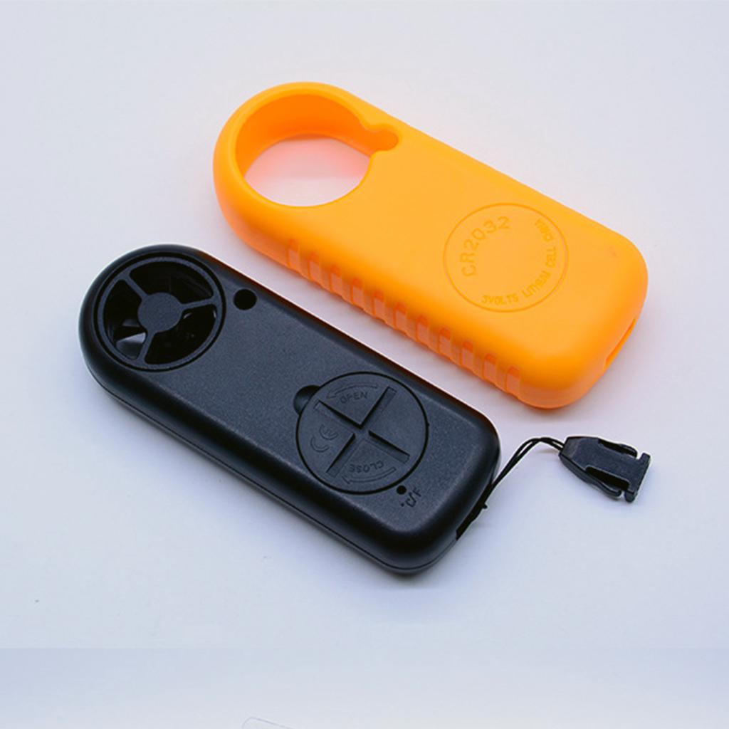 Digitales Anemometer Handheld Windgeschwindigkeitsmesser Messgerät Genau Messen Wind Temperatur Geschwindigkeit Hintergrundbeleuchtung LCD Digital