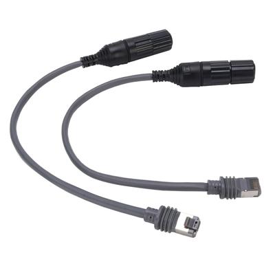 Satelliten-Ersatzkabeladapter 1200 Mbit/s RJ45 Satellitenkabel-Verlängerungsadapter Außen