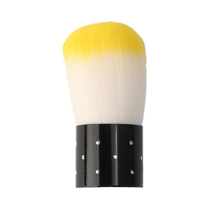 Nail & Makeup Mushroom Head Dust Brush for Art, Powder, & Blush